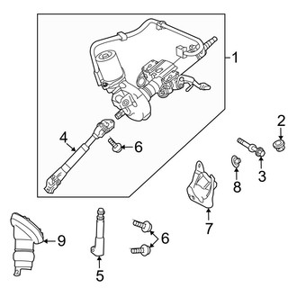 Toyota OE - Steering Column Assembly