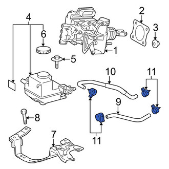 Toyota OE - Automatic Transmission Oil Cooler Clamp