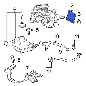 Toyota OE - Power Brake Booster Gasket