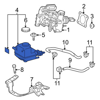 Toyota OE - Brake Master Cylinder Reservoir