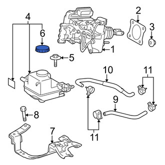 Toyota OE - Brake Master Cylinder Reservoir Cap