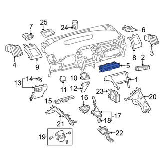 Toyota OE - Center Dashboard Air Vent
