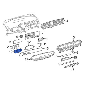 Toyota OE - Instrument Panel Lens