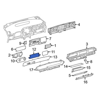 Toyota OE - Instrument Panel Lens