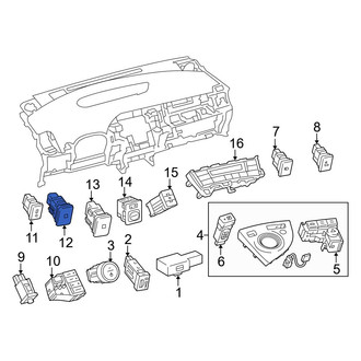 Toyota OE - Fuel Filler Door Switch