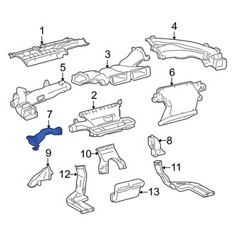 Toyota OE - Instrument Panel Air Duct