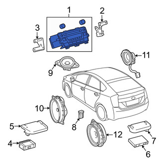 Toyota OE - Radio Control Unit