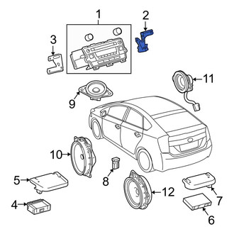 Toyota OE - Right GPS Navigation System Bracket