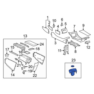 Toyota OE - Console Cup Holder