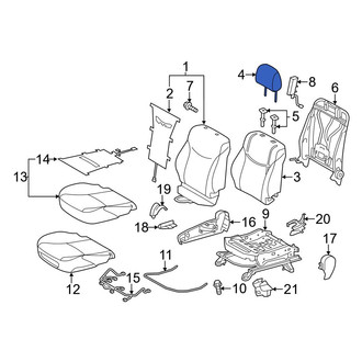 Toyota OE - Front Left Headrest