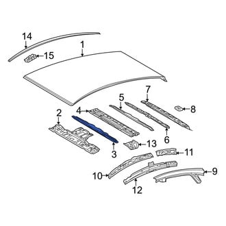 Toyota OE - Front Roof Panel Reinforcement