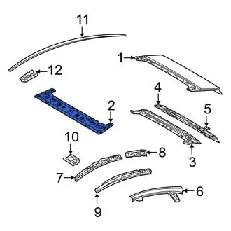 Toyota OE - Front Roof Header Panel
