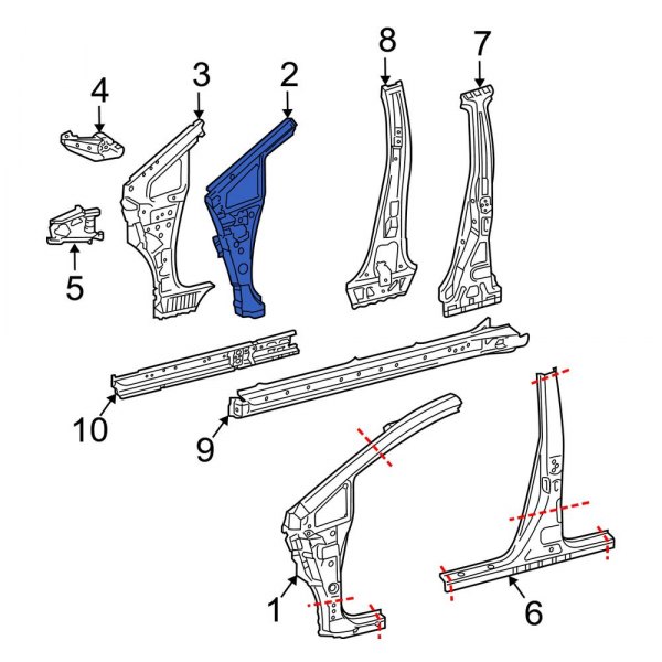 Body A-Pillar Reinforcement