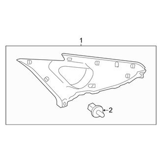 Toyota OE - Quarter Panel - Interior Trim