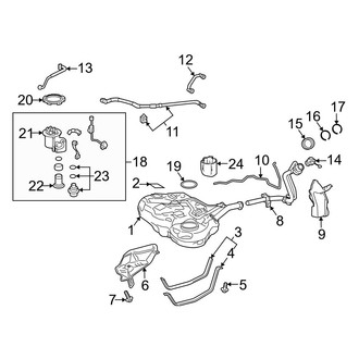 Toyota OE - Fuel System Components (Base)