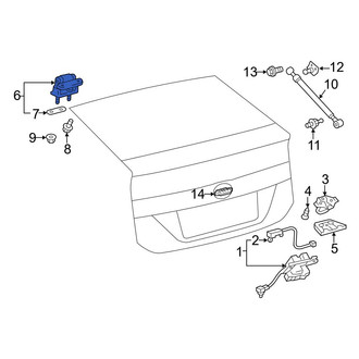 Toyota OE - Rear Liftgate Hinge