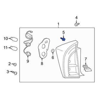 Toyota OE - Upper Wheel Arch Molding Clip