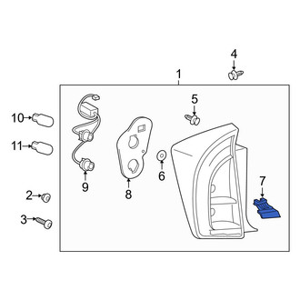 Toyota OE - Right Tail Light Clip