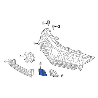 Toyota OE - Front Left Fog Light Trim