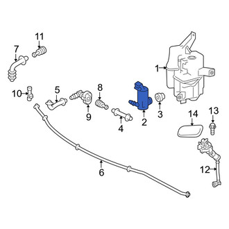 Toyota OE - Headlight Washer Pump