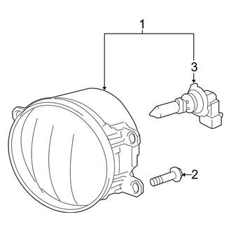 Toyota OE - Front Lamps - Fog Lamps