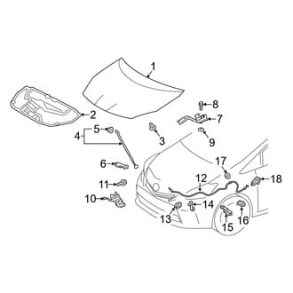 Toyota OE - Hood & Components