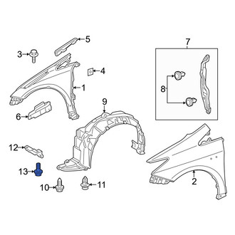 Toyota OE - Fender Liner Extension Bolt