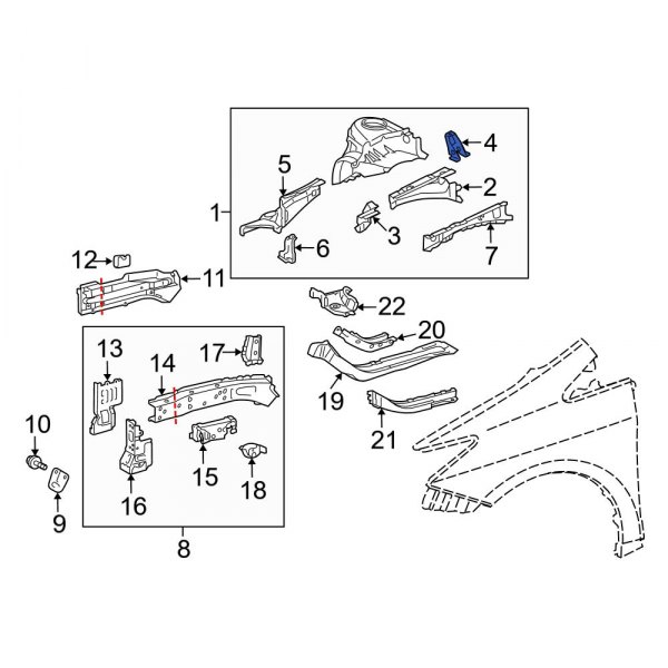 Fender Bracket