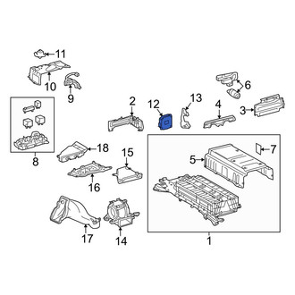 Toyota OE - Drive Motor Battery Voltage Sensor