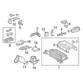 Toyota OE - Electrical - Battery (High Voltage)