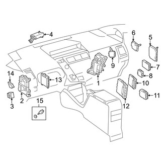 Toyota OE - Electrical Components (Instrument Panel)