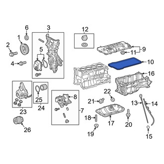 Toyota OE - Engine Valve Cover Gasket