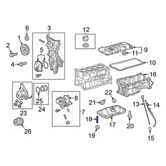 Toyota OE - Engine Oil Pan Stud
