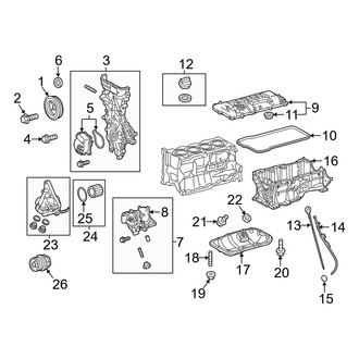 Toyota OE - Engine / Transaxle - Engine Parts