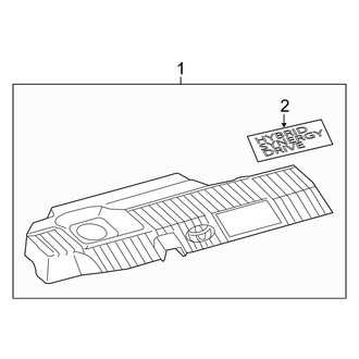 Toyota OE - Engine / Transaxle - Engine Appearance Cover