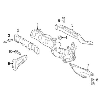 Toyota OE - Exhaust System - Manifold