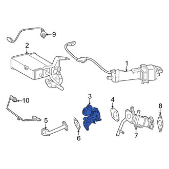 Toyota OE - Exhaust Gas Recirculation (EGR) Valve