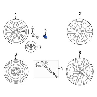 Toyota OE - Wheel Lug Nut