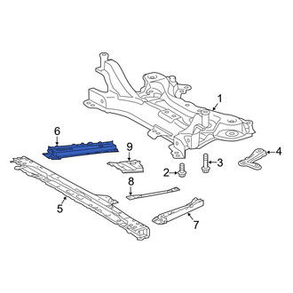 Toyota OE - Right Suspension Crossmember Reinforcement