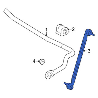 Toyota OE - Front Suspension Stabilizer Bar Link