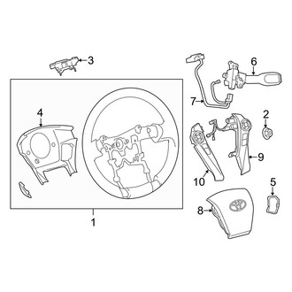 Toyota OE - Steering Wheel & Trim