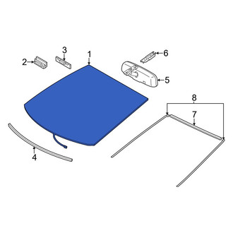 Toyota OE - Front Windshield