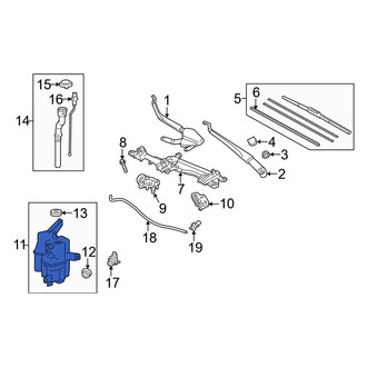Toyota OE - Washer Fluid Reservoir