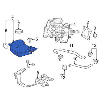 Toyota OE - Brake Master Cylinder Reservoir