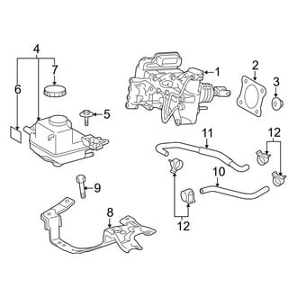 Toyota OE - Cowl - Components on Dash Panel
