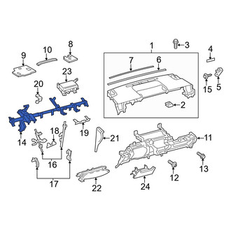 Toyota OE - Instrument Panel Reinforcement
