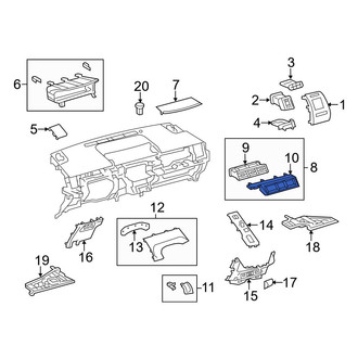 Toyota OE - Instrument Panel Trim Panel