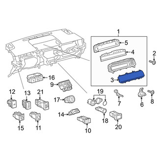 Toyota OE - Instrument Panel Lens