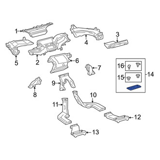 Toyota OE - Dashboard Air Vent