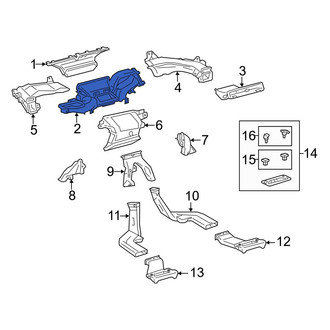 Toyota OE - Instrument Panel Air Duct
